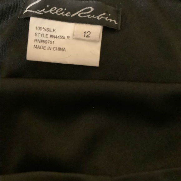 #34. Evening gown - Beaded silk evening gown - Picture 8 of 8